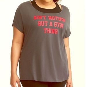 Torrid Active Tie Back Tee